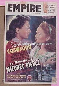 #078 MILDRED PIERCE Belgian R50 Crawford 