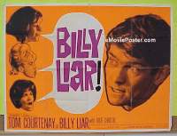 #174 BILLY LIAR British quad '63 1st Christie 