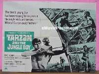 #273 TARZAN & THE JUNGLE BOY British quad '68 