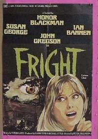 FRIGHT ('71) English 1sh