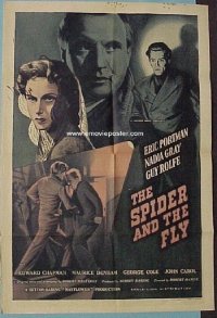 SPIDER & THE FLY ('49) English 1sh