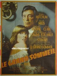 #148 BIG SLEEP French 1P '78 Mitchum, Stewart 