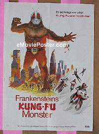 #365 FRANKENSTEIN'S KUNG FU MONSTER German 