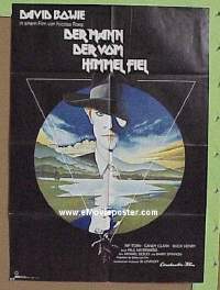 #167 MAN WHO FELL TO EARTH German poster '76 