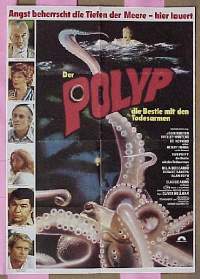 #375 TENTACLES German poster '77 AIP 