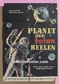 #174 WAR OF THE SATELLITES German poster '58 