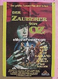 #175 WIZARD OF OZ German video poster R80s 