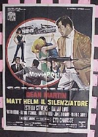 #120 SILENCERS Italian poster '66 Dean Martin 