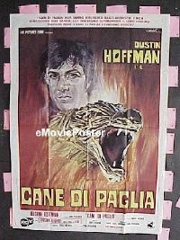 #107 STRAW DOGS Italian poster '72 Hoffman 