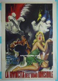 #1094 INVISIBLE MAN'S REVENGE Italy1pR63 Hall 