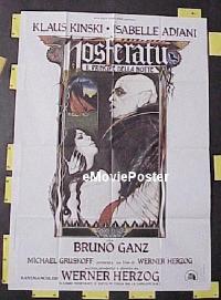 #234 NOSFERATU THE VAMPYRE Italian '79 Kinski 