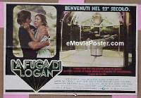 #256 LOGAN'S RUN Italian photobusta '76 