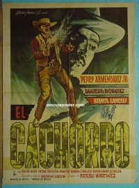 #1360 EL CACHORROR Mexican poster Armendariz