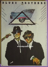 #9450 BLUES BROTHERS Polish '80 Belushi 