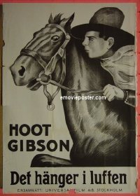 #4520 FLYIN' COWBOY Swedish '28 Hoot Gibson 