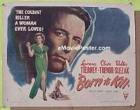 #009 BORN TO KILL A-1/2sh '46 Tierney 