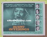 #432 BURNT OFFERINGS B-1/2sh '76 Bette Davis 