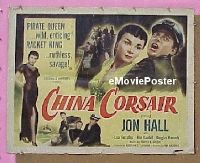 #227 CHINA CORSAIR 1/2sh '51 Jon Hall 