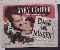 CLOAK & DAGGER ('46) 1/2sh