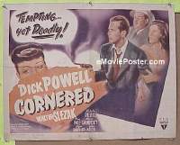 #011 CORNERED B-1/2sh '46 Powell, Slezak 