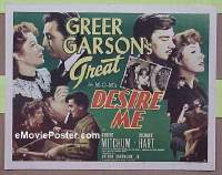 #035 DESIRE ME 1/2sh '47 Garson, Mitchum 