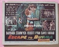 #480 ESCAPE TO BURMA B-1/2sh '55 Ryan 