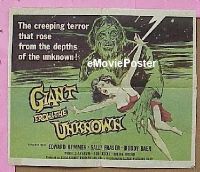 #485 GIANT FROM THE UNKNOWN 1/2sh '58 Kemmer 