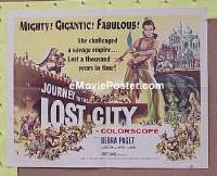 #015 JOURNEY TO THE LOST CITY 1/2sh '60 Paget 