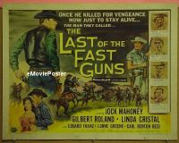 #650 LAST OF THE FAST GUNS 1/2sh '58 Mahoney 