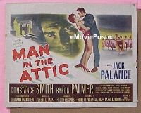 #500 MAN IN THE ATTIC 1/2sh '53 Palance 