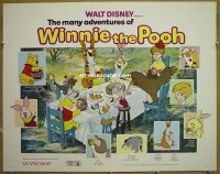 #6212 MANY ADVS OF WINNIE THE POOH 1/2sh 