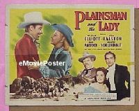 #192 PLAINSMAN & THE LADY A-1/2sh '46 Elliott 