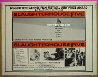 3692 SLAUGHTERHOUSE 5 '72 Kurt Vonnegut