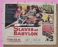 #245 SLAVES OF BABYLON 1/2sh '53 Conte 