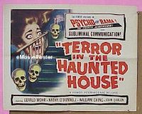 #231 TERROR IN THE HAUNTED HOUSE 1/2sh '58 