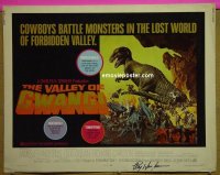 #3197 VALLEY OF GWANGI signed 1/2sh '69 