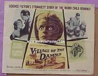 #067 VILLAGE OF THE DAMNED 1/2sh '60 Sanders 