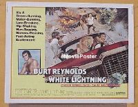 z894 WHITE LIGHTNING half-sheet movie poster '53 hockey!