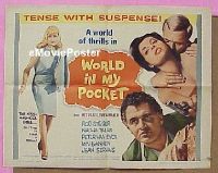 #535 WORLD IN MY POCKET 1/2sh '62 Rod Steiger 