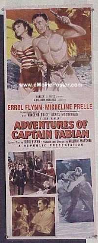 ADVENTURES OF CAPTAIN FABIAN insert