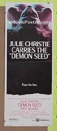 #6473 DEMON SEED B insert 77 Christie sci-fi! 