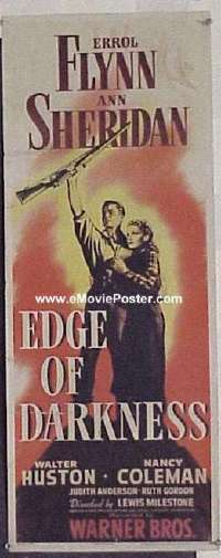 EDGE OF DARKNESS ('42) insert