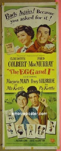 #2927 EGG & I insert R54 Colbert, MacMurray 