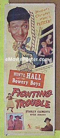#063 FIGHTING TROUBLE insert '56 Bowery Boys 