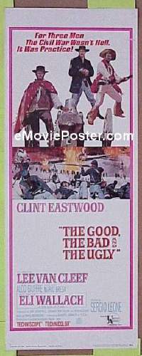 #025 GOOD, THE BAD & THE UGLY insert '68 
