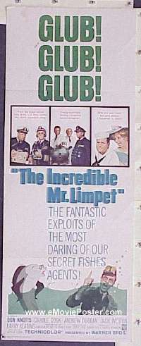 INCREDIBLE MR. LIMPET insert