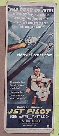 #121 JET PILOT in '57 John Wayne, Janet Leigh 