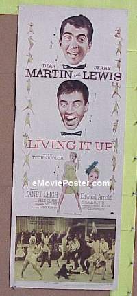 #126 LIVING IT UP in '54 Martin & Lewis 