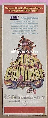 #216 LOST CONTINENT insert '68 Hammer 