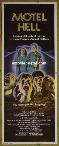 #6561 MOTEL HELL insert '80 Rory Calhoun 